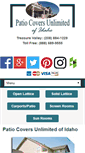 Mobile Screenshot of patiocoversunlimited.com